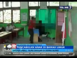 Diduga Cabul, Guru Dihajar di Depan Murid