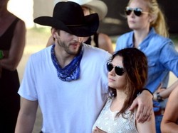 Mila Kunis Segera Melahirkan, Ashton Kutcher Bolak-balik ke Rumah Sakit