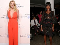 Britney Spears Rilis Koleksi Lingerie, Naomi Campbell Bergaun Menerawang