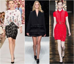 NYFW: Gadis Musim Semi Oscar de la Renta, Maskulinitas Thom Brown & Diesel