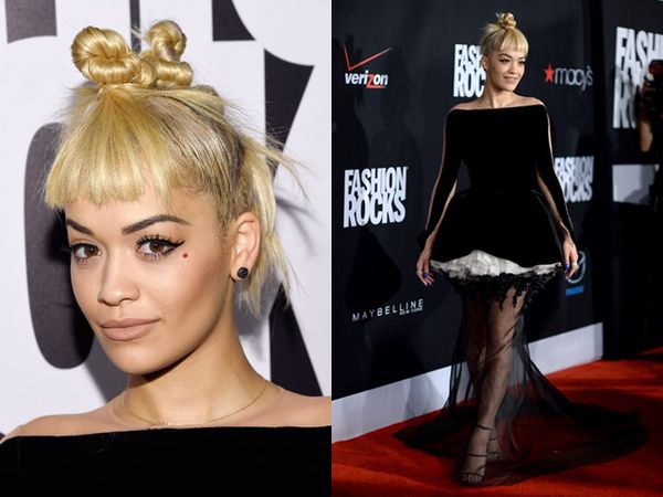 Rok Menerawang Rita Ora di Fashion Rocks 2014