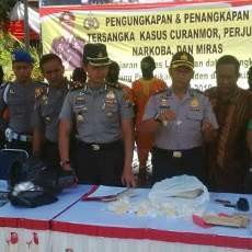 Dua Pekan, Ribuan Miras Oplosan dan 17 Pelaku Kejahatan Diamankan