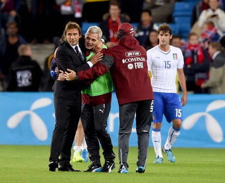 Kemenangan Italia Puaskan Conte