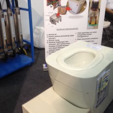 Kloset Ajaib LIPI, Habis Pup Langsung Jadi Pupuk