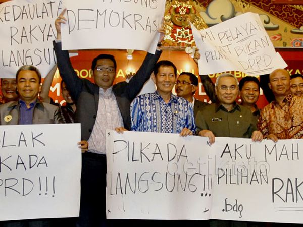 Bupati dan Wali Kota Tolak Pilkada Lewat DPRD