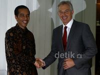 Mantan PM Inggris Tony Blair Temui Jokowi