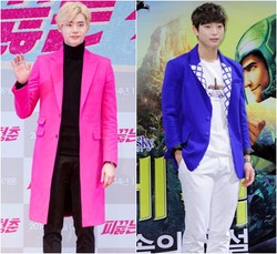 Korean Style: Pria Korea dengan Blazer Warna-warni, Yay or Nay?