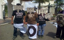 Mengenang Po Meurah, Puluhan Aktivis Satwa Demo Kematian Gajah Sumatera