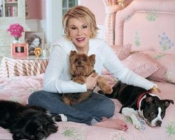 Tinggalkan Warisan Rp 1,8 Triliun, Joan Rivers Tak Lupakan Anjingnya