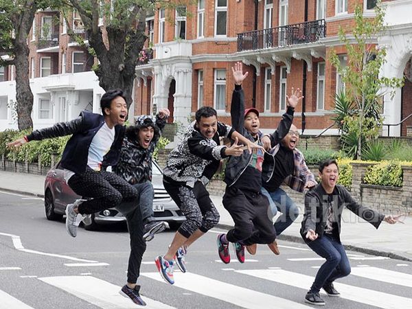 Nidji Jalan-jalan ke Abbey Road