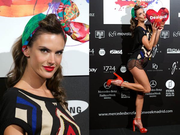 Hot Pants Menerawang Alessandra Ambrosio