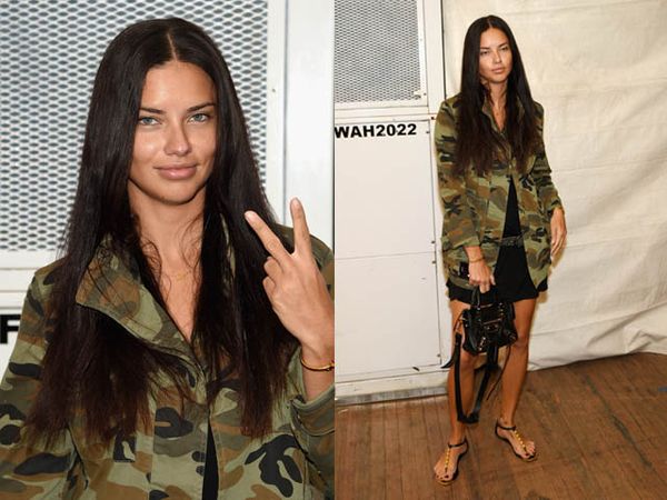 Army Style ala Adriana Lima