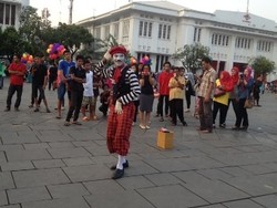 Lucunya Art Street di Kota Tua, Dari Patung Pejuang Hingga Noni Belanda