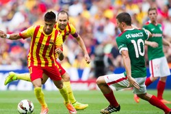 Membongkar Garis Pertahanan Tinggi Bilbao Lewat Neymar