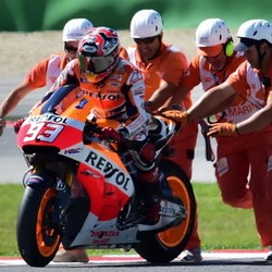 Akui Buat Kesalahan, Marquez Syukuri Poin yang Didapatnya