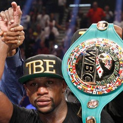 Mayweather Tunggu Tantangan dari Pacquiao