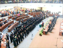 99 Anggota DPRD Sumut Dilantik, Termasuk Tersangka Zulkifli Siregar