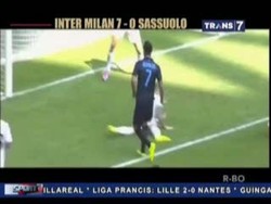 Inter Milan Berpesta 7 Gol ke Gawang Sassuolo