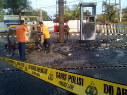 SPBU di Semarang Terbakar Saat Isi Tangki Motor