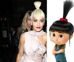 Rambut Baru Rita Ora yang Mirip Agnes Despicable Me