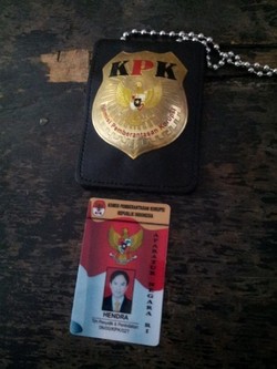 Sejak 2006, Ada 110 Pengaduan Petugas KPK Gadungan