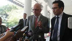 Bertemu Dubes Jerman, Jokowi Jajaki Kerja Sama di Bidang Maritim