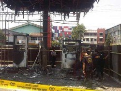 Kebakaran SPBU di Semarang, Kerugian Ditaksir Rp 1 Miliar