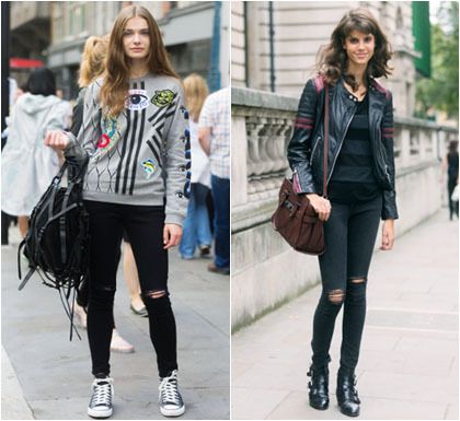 Foto: Para Model Tampil Seksi Pasca London Fashion Week