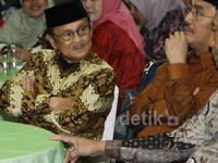 Habibie Hadiri Halal Bihalal ICMI