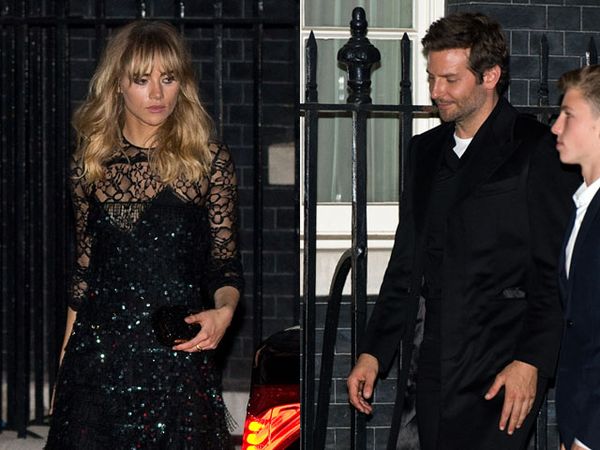 Bradley Cooper dan Suki Waterhouse Kompak Serba Hitam