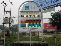 Dikepung Asap, Udara di Pekanbaru Berada pada Level Tidak Sehat