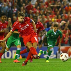 Penalti Gerrard di Injury Time Menangkan Liverpool atas Ludogorets