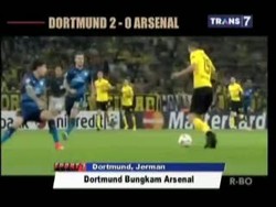 Kalah 2-0, Arsenal Tak Berkutik di Kandang Dortmund