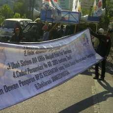 Waspadai Aksi Buruh Timbulkan Kemacetan di Depan Grahadi