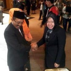 Hadiri Pelantikan Dewan, Risma Minta DPRD dan Pemkot Bersinergi