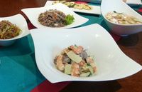 Mencicipi Japchae dan Tteokbokki khas Korea di Cafe Gran Via