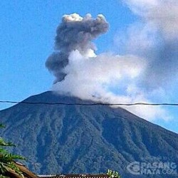 Baturaden Bak Eropa Akibat Hujan Pasir saat Gunung Slamet Meletus