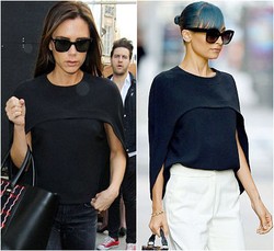 Ups, Victoria Beckham Berbusana Kembar dengan Nicole Richie