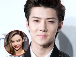Cie... Sehun EXO Di-follow Miranda Kerr di Instagram!