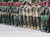 Latihan Bersama Marinir Indonesia-AS Resmi Ditutup