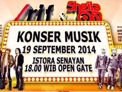 Tiket VIP Konser Musik Sheila On 7 dan /rif Sold Out!