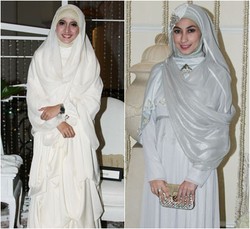 Foto: Penampilan 5 Seleb yang Stylish Berbusana Muslim di Fashion Show