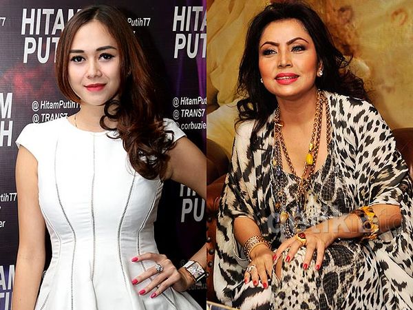 Aura Kasih Cantik dengan Dress Putih, Mayangsari Tampil Glamor