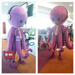 Actopus, Gurita Imut Maskot Baru Halo BCA