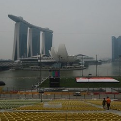GP Singapura Terancam Gangguan Kabut Asap