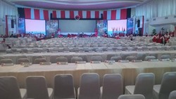 Pengurus PDIP Daerah Mulai Padati Lokasi Rakernas