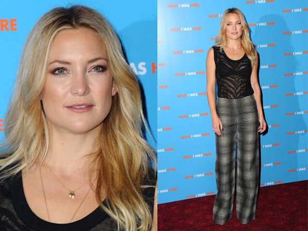 Kate Hudson Pamer Bra di London