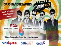 Gila-Gilaan di LIVECHATkustik 10 Tahun The Changcuters X HWC