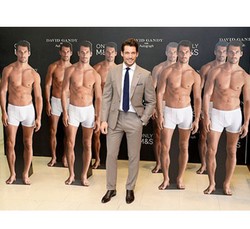Foto: David Gandy Tampil Seksi di Iklan Underwear M&S