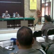 Dua Tahanan Kabur, Kapolsek dan Dua Anggotanya Disidang